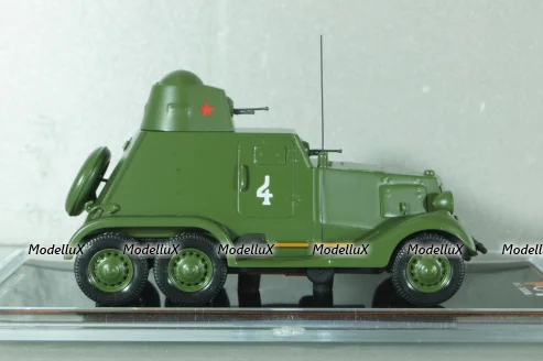 БА-21 з-х осный бронеавтомобиль 1938, TruckTyr 1:43
