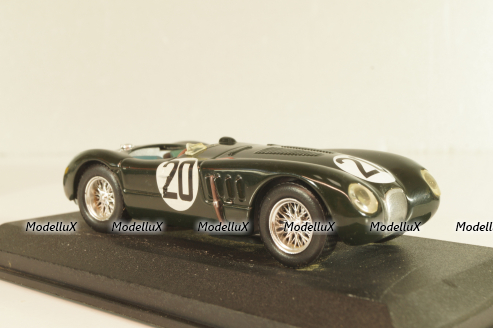 Jaguar XK-120 C #20 24H Le Mans 1951, green, Altaya 1:43
