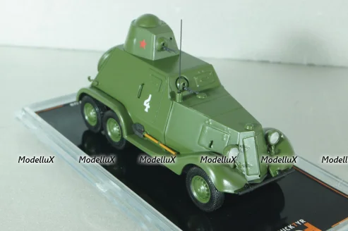 БА-21 з-х осный бронеавтомобиль 1938, TruckTyr 1:43