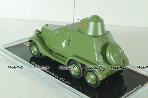 БА-21 з-х осный бронеавтомобиль 1938, TruckTyr 1:43