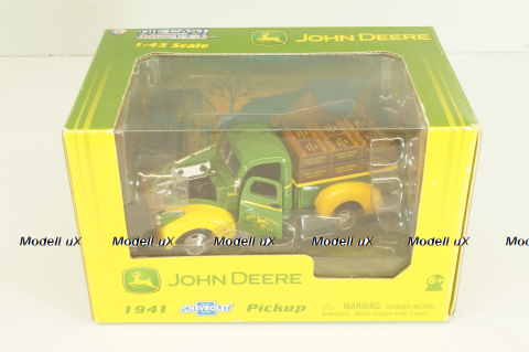 Chevrolet Pickup 1941 John Deere, green/yellow, 57153, Gearbox 1:43