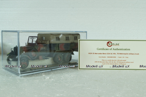 Mercedes Benz G3A Sd. Kfz. 70 Wermacht, German Army WWII,  EMGEMB43038C, ESVAL Model 1:43
