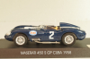 Maserati 450 S #2 GP Cuba 1958, blue, Deagostini 1:43 Вариант 1