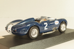 Maserati 450 S #2 GP Cuba 1958, blue, Deagostini 1:43 Вариант 1