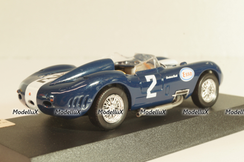 Maserati 450 S #2 GP Cuba 1958, blue, Deagostini 1:43 Вариант 1