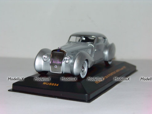 Delage D8 120-S Pourtout Aero Coupe 1937  IXO Mus054