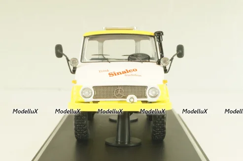 Mercedes-Benz Unimog 406 "Sinalco" 1971, yellow/white, 03153, Schuco 1:43