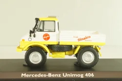 Mercedes-Benz Unimog 406 "Sinalco" 1971, yellow/white, 03153, Schuco 1:43