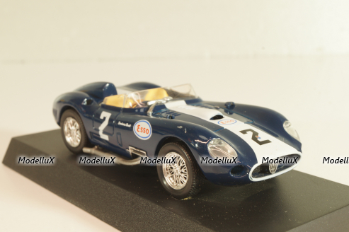 Maserati 450 S #2 GP Cuba 1958, blue, Deagostini 1:43 Вариант 1