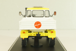 Mercedes-Benz Unimog 406 "Sinalco" 1971, yellow/white, 03153, Schuco 1:43