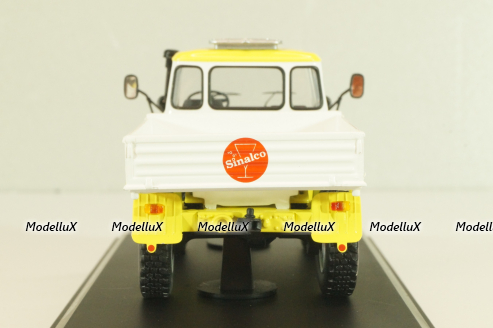 Mercedes-Benz Unimog 406 "Sinalco" 1971, yellow/white, 03153, Schuco 1:43