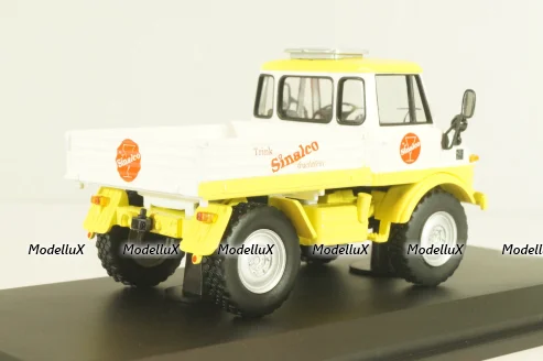Mercedes-Benz Unimog 406 "Sinalco" 1971, yellow/white, 03153, Schuco 1:43