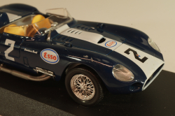 Maserati 450 S #2 GP Cuba 1958, blue, Deagostini 1:43 Вариант 1