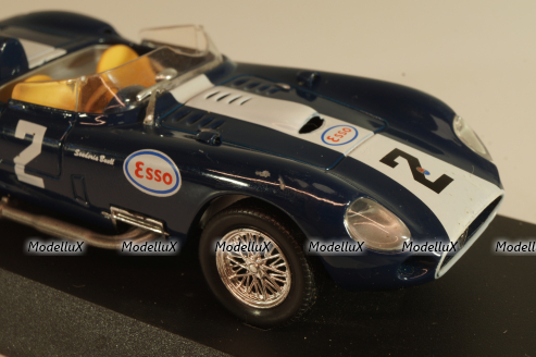 Maserati 450 S #2 GP Cuba 1958, blue, Deagostini 1:43 Вариант 1