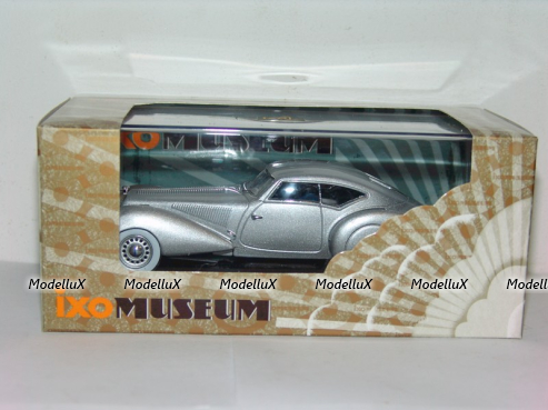 Delage D8 120-S Pourtout Aero Coupe 1937  IXO Mus054