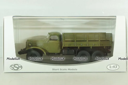 Зил-157 бортовой, хаки, SSM 1:43