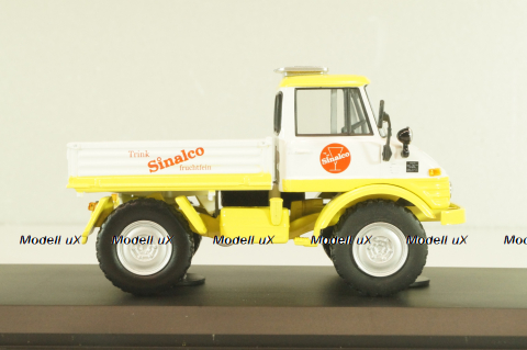 Mercedes-Benz Unimog 406 "Sinalco" 1971, yellow/white, 03153, Schuco 1:43