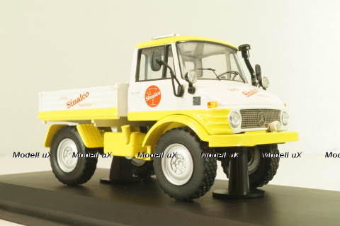Mercedes-Benz Unimog 406 "Sinalco" 1971, yellow/white, 03153, Schuco 1:43