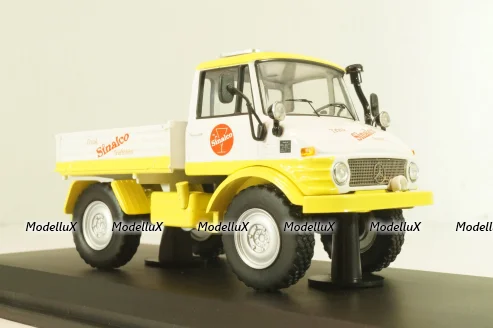 Mercedes-Benz Unimog 406 "Sinalco" 1971, yellow/white, 03153, Schuco 1:43
