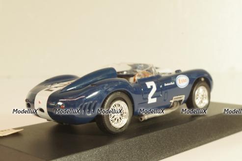 Maserati 450 S #2 GP Cuba 1958, blue, Deagostini 1:43 Вариант 2