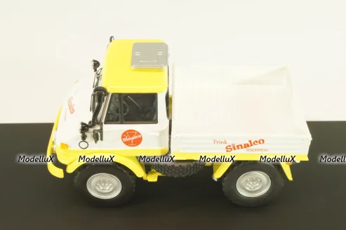 Mercedes-Benz Unimog 406 "Sinalco" 1971, yellow/white, 03153, Schuco 1:43