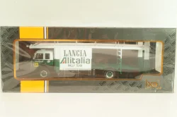 Fiat 673 Racing Transporter Lancia Alitalia Rally Team 1976, green/white, TRU038, IXO 1:43