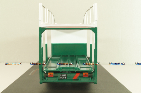 Fiat 673 Racing Transporter Lancia Alitalia Rally Team 1976, green/white, TRU038, IXO 1:43