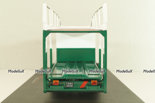 Fiat 673 Racing Transporter Lancia Alitalia Rally Team 1976, green/white, TRU038, IXO 1:43