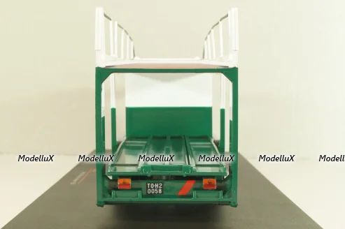 Fiat 673 Racing Transporter Lancia Alitalia Rally Team 1976, green/white, TRU038, IXO 1:43