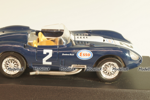 Maserati 450 S #2 GP Cuba 1958, blue, Deagostini 1:43 Вариант 2
