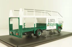Fiat 673 Racing Transporter Lancia Alitalia Rally Team 1976, green/white, TRU038, IXO 1:43
