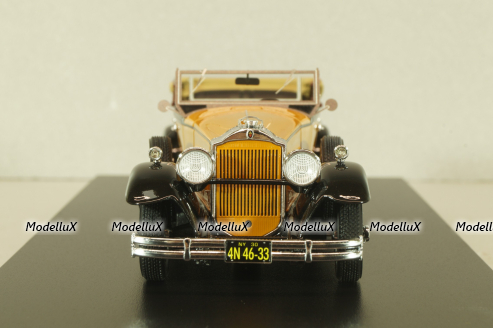 Packard 733 Standart 8, orange/black, 44633, Neo 1:43