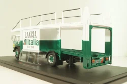 Fiat 673 Racing Transporter Lancia Alitalia Rally Team 1976, green/white, TRU038, IXO 1:43