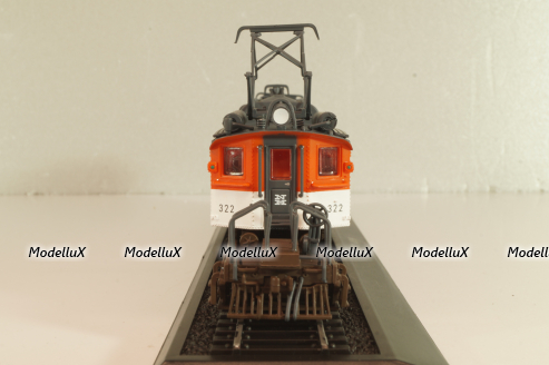EP-2 Class 1919, Electric Locomotive, white/red, 7153129, Trains of the World, Atlas 1:87