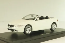 BMW 645Ci Convertible (E64) 2003, white, 03511S, Kyosho 1:43
