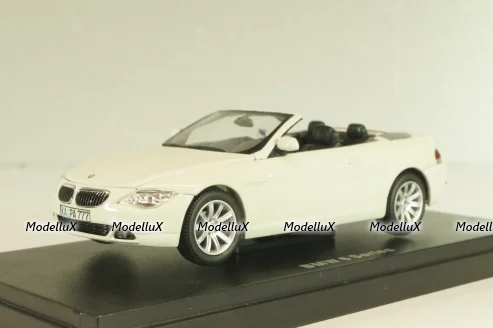 BMW 645Ci Convertible (E64) 2003, white, 03511S, Kyosho 1:43