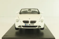 BMW 645Ci Convertible (E64) 2003, white, 03511S, Kyosho 1:43