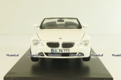 BMW 645Ci Convertible (E64) 2003, white, 03511S, Kyosho 1:43