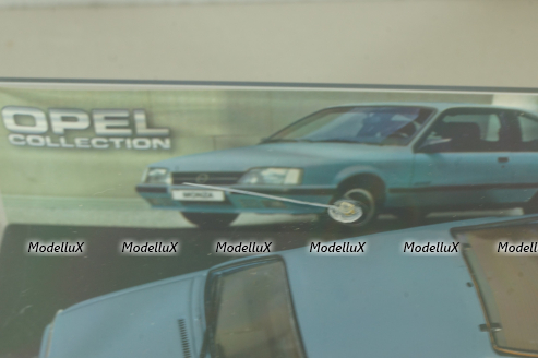Opel Monza (A) GSE 1983, blue, OPC026, Opel Collection #26 1:43