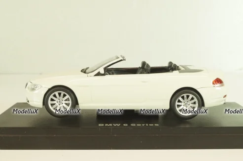 BMW 645Ci Convertible (E64) 2003, white, 03511S, Kyosho 1:43
