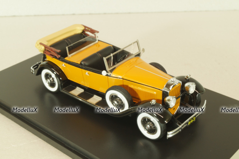 Packard 733 Standart 8, orange/black, 44633, Neo 1:43
