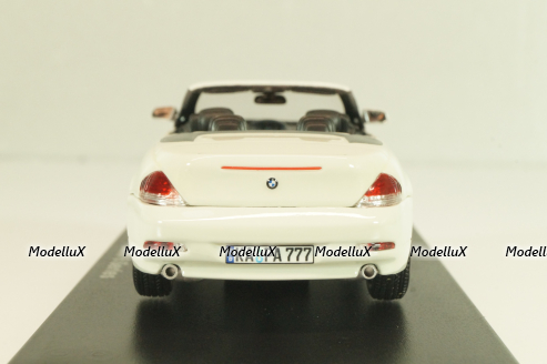 BMW 645Ci Convertible (E64) 2003, white, 03511S, Kyosho 1:43