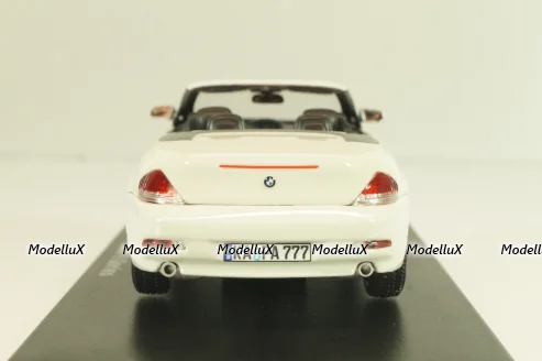 BMW 645Ci Convertible (E64) 2003, white, 03511S, Kyosho 1:43