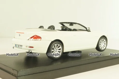 BMW 645Ci Convertible (E64) 2003, white, 03511S, Kyosho 1:43