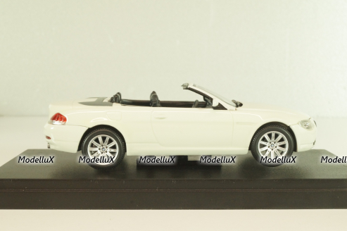 BMW 645Ci Convertible (E64) 2003, white, 03511S, Kyosho 1:43