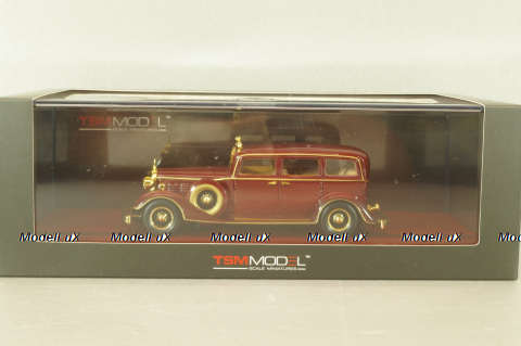 Cadillac Deluxe Tudor Limousine 8C "The last Emperor of China" 1932, dark red, 124312, TSM 1:43