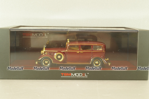 Cadillac Deluxe Tudor Limousine 8C "The last Emperor of China" 1932, dark red, 124312, TSM 1:43