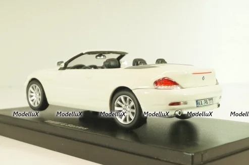 BMW 645Ci Convertible (E64) 2003, white, 03511S, Kyosho 1:43