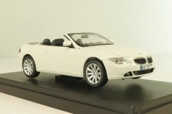 BMW 645Ci Convertible (E64) 2003, white, 03511S, Kyosho 1:43