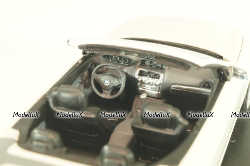 BMW 645Ci Convertible (E64) 2003, white, 03511S, Kyosho 1:43